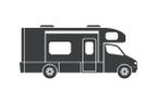 Class C Motorhome Illustrated Icon