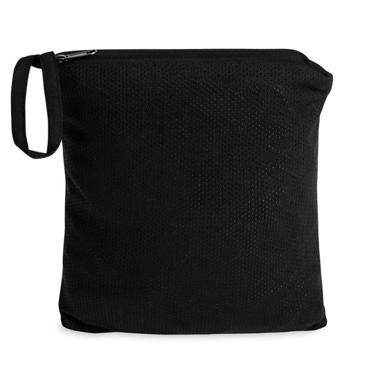 Black SnapPad jacket in pouch