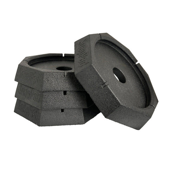 XTRA XL 4-Pack | Class A Motorhome Permanent Jack Pads | RV SnapPad®